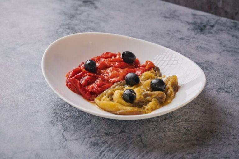 escalivada de pimiento restaurante soto del real